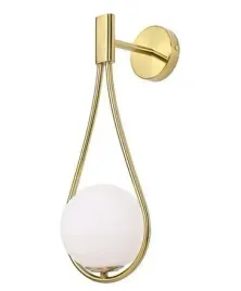 lampa-scienna-kinkiet-szklana-kula-mleczna-zlota-app603