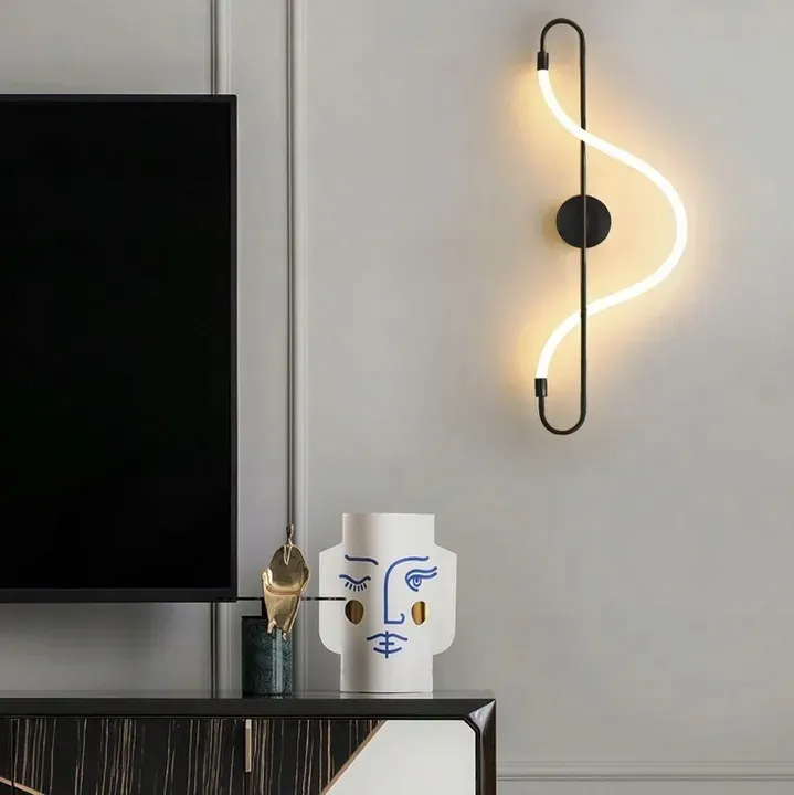 lampa-scienna-kinkiet-led-dluga-long-czarna-black-app857-stan-nowy