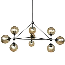 lampa-sufitowa-wiszaca-zyrandol-kule-szklane-black-app264