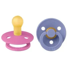 bibs-smoczek-2-pack-s-bubblegum-and-peri-0-smoczek-kauczukowy-uspokajajacy