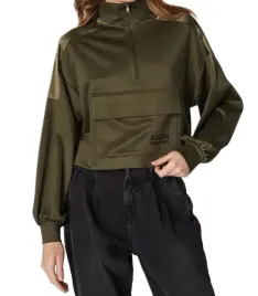 bluza-damska-krotka-guess-laila-sweatshirt-zielona-xs