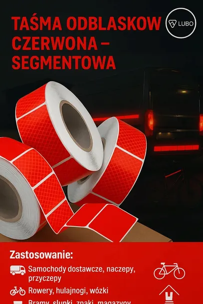 1m-tasma-odblaskowa-samoprzyle-segmentach-czerwona-stan-nowy