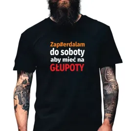 koszulka-meska-mlodziezowa-t-shirt-zapiedalam-do-soboty-bawelna-roz-xl