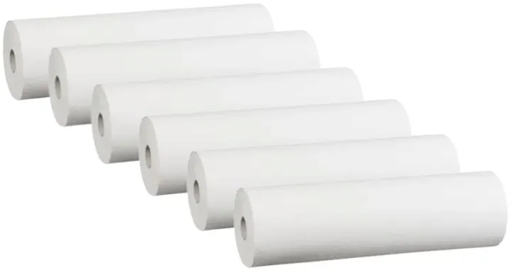 Podkład biały medyczny kosmetyczny w rolce celulozowy 60 cm x 50 m 6 szt.