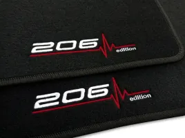 dywaniki-welurowe-peugeot-206-1998-2012-haft