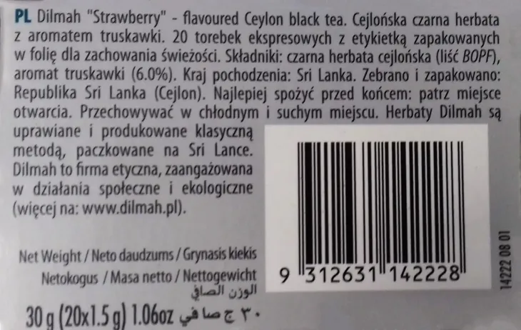herbata-dilmah-strawberry-30g-marka-dilmah