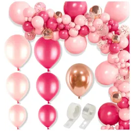 balony-rozowe-chromowane-urodziny-studniowka-dzien-kobiet-94szt-2x-tasma