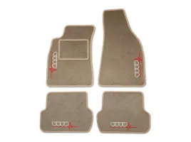 dywaniki-welurowe-audi-a8-d2-1994-2002-bezowe-4x-haft