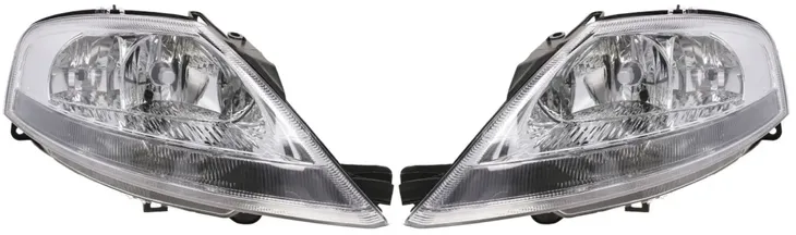 REFLEKTOR LAMPA PRZÓD CITROEN C3 I 2002-2010 H7+H1 DEPO LEWY + PRAWY KPL