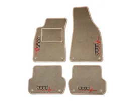 dywaniki-welurowe-audi-a4-b7-2004-2007-bezowe-4x-czarny-haft