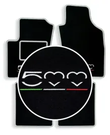 dywaniki-wycieraczki-czarne-extra-fiat-500-hybrid-dolcevita-2022-haft