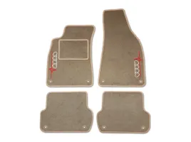 dywaniki-welurowe-audi-a4-b6-2000-2004-bezowe-haft