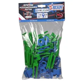 system-poziomowania-plytek-50-klipsow-20-mm-50-klinow-star-43-4204