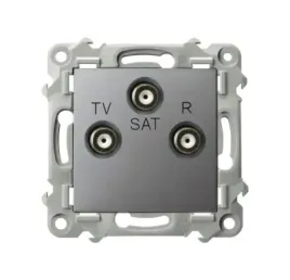 ospel-szafir-gniazdo-rtv-sat-koncowe-szary-mat-gpa-zs-m-70
