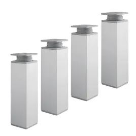 4x-nozka-meblowa-150-mm-kwadrat-40x40-srebrna