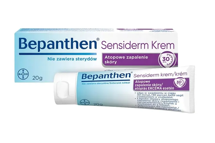 BEPANTHEN Sensiderm 20g Krem - Egzema i suchość skóry