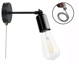 lampa-scienna-kinkiet-ruchomy-loft-1x-e27-z-wlacznikiem-on-off-lancuszkowym