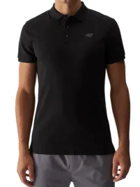 koszulka-polo-meska-regular-4f-m316-bawelniana-czarna-gladka-z-logo-s
