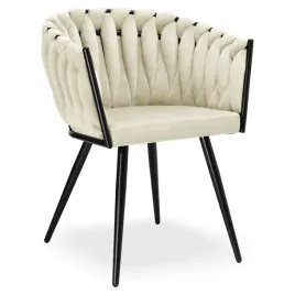 krzeslo-plecione-welurowe-warkocze-tapicerowane-loft-glamour-przeplatane