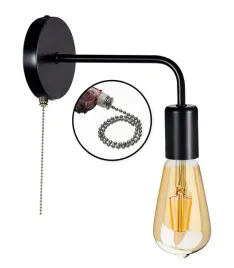 lampa-scienna-kinkiet-staly-loft-1x-e27-z-wlacznikiem-on-off-lancuszkowym