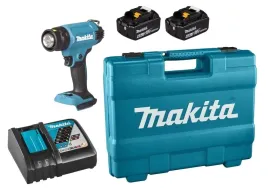makita-aku-opalarka-lxt-18v-150-550c-2x6ah-bl1860-dc18rc-dhg181zk