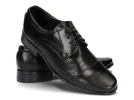 buty-komunijne-chlopiece-polbuty-wizytowe-czarne-skora-01k-rozmiar-38