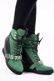 zielone-sneakersy-damskie-na-koturnie-star-37