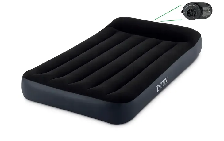Materac do spania z pompką 99 x 191 x 25 64146 Intex