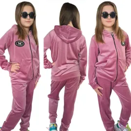 dres-rozowy-110-sportowy-welur-bluza-spodnie-komplet-welurowy-zestaw