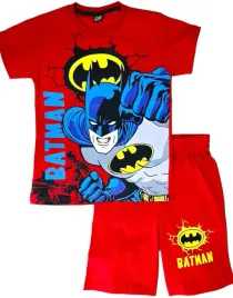 komplet-chlopiecy-batman-128-koszulka-spodenki-szorty-zestaw-na-lato
