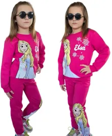 dres-dziewczecy-110-bluza-spodnie-komplet-elsa-frozen-kraina-lodu-rozowy