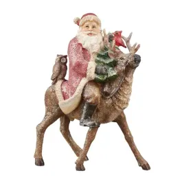villa-italia-mikolaj-na-reniferze-figurka-swiateczna-28-cm-givre