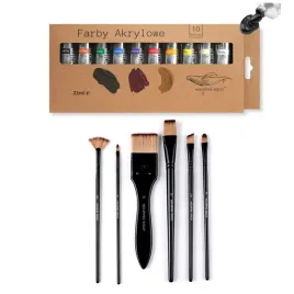 farby-akrylowe-x10-22ml-pedzle-malarskie-artystyczne-x6-zestaw-do-malowania