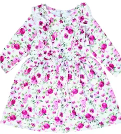 sukienka-92-w-kwiaty-falbanki-elegancka-wesele-urodziny-swieta-swiateczna