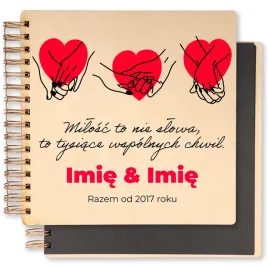 album-boho-czarne-kartki-22x22-prezent-dla-par-walentynki-rocznica-urodziny