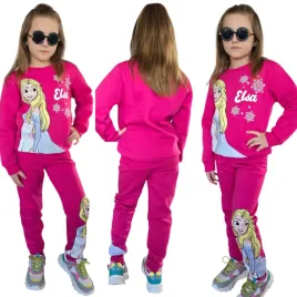 dres-dziewczecy-110-bluza-spodnie-komplet-elsa-frozen-kraina-lodu-rozowy
