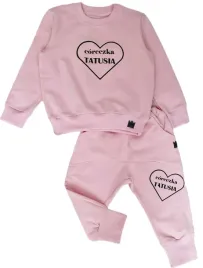 rozowy-dres-80-dziewczynki-bluza-spodnie-coreczka