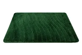 dywanik-do-lazienki-antyposlizgowy-butelkowa-zielen-fale-sara-50x60-cm