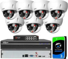 zestaw-monitoringu-dahua-7-kamer-ipc-hdbw2449e-s-il-poe-4mpx-dual-light-ai