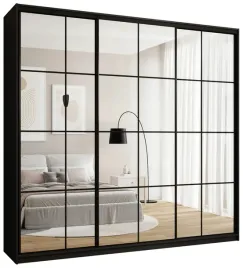 szafa-przesuwna-z-lustrem-250-cm-optica-max-do-sypialni-z-polkami