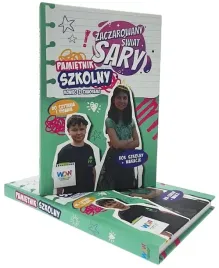 zaczarowany-swiat-sary-pamietnik-szkolny-kalendarz-plan-lekcji