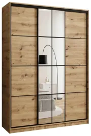 szafa-przesuwna-z-lustrem-150-cm-edge-do-sypialni-z-polkami