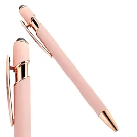 dlugopis-metalowy-tusz-czarny-touch-pen-soft-touch-pudrowy-roz-dl04