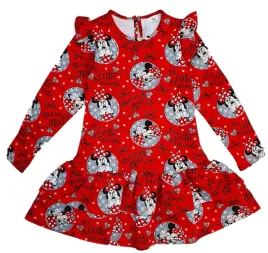 sukienka-128-czerwona-myszka-minnie-z-falbankami-wesele-urodziny