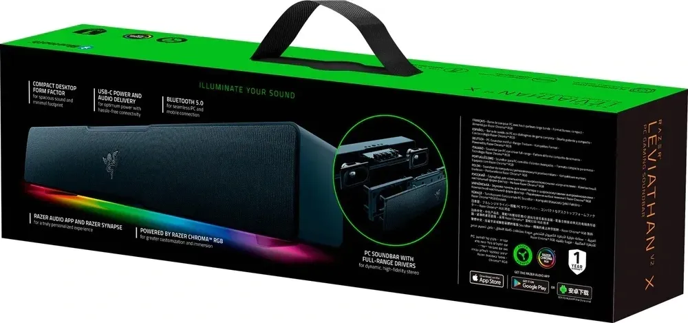 soundbar-razer-leviathan-v2-x-stan-nowy