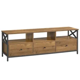 szafka-rtv-147x40x50cm-pod-telewizor-brazowa-polki-szuflady-rustykalna-loft