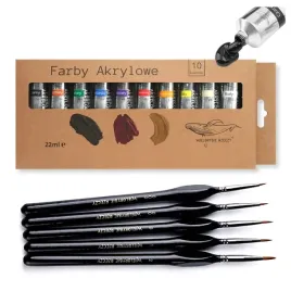 farby-akrylowe-x10-22ml-pedzle-malarskie-profesjonalne-x5-zestaw