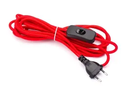 przewod-w-oplocie-kabel-z-wtyczka-2m-czerwony