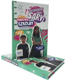 zaczarowany-swiat-sary-pamietnik-szkolny-kalendarz-plan-lekcji