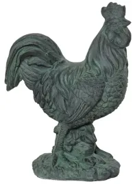 figurka-ogrodowa-kogut-21x38x50cm-dekoracyjna-w-kolorze-antycznej-zieleni